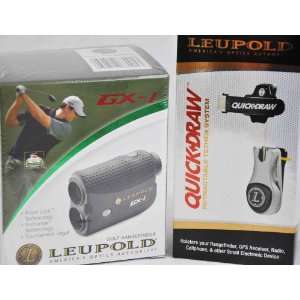  Leupold GX 1 Laser Rangefinder + Quick Draw Bundle Sports 