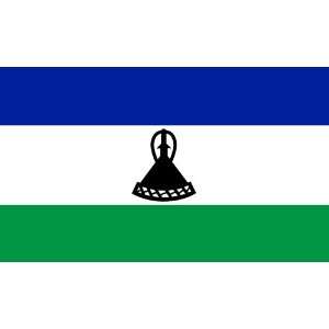  Lesotho 3ft x 5ft Nylon Flag   Outdoor 