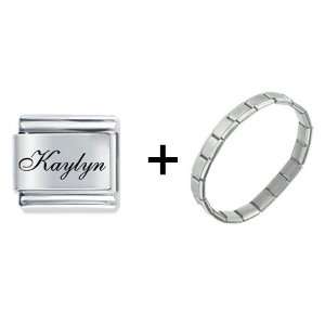  Edwardian Script Font Name Kaylyn Italian Charm Pugster Jewelry