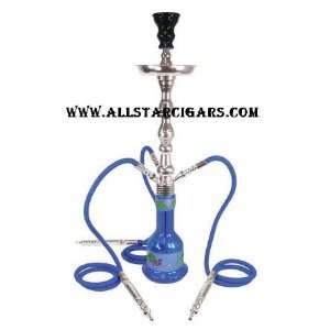 3 hose Hookah with Briefcase and 3 hoses stands about 31 