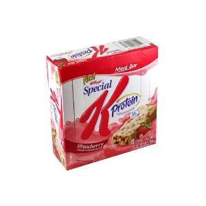 Kelloggs Special K Protein Strawberry 8 Bars  Grocery 