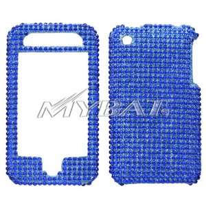  iPhone 3G 3GS Blue Diamante Protector Case Everything 