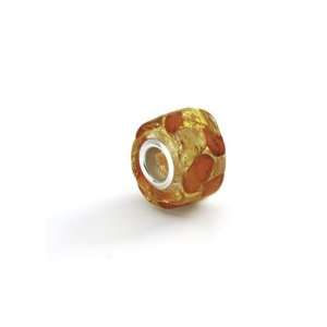   , Murano Glass, Wheel Charm for Kera, Pandora and SilveRado Bracelets