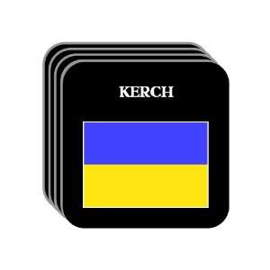  Ukraine   KERCH Set of 4 Mini Mousepad Coasters 