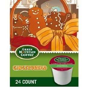  Mountain Coffee Fair Trade Gingerbread, 24 Count K Cups for Keurig 