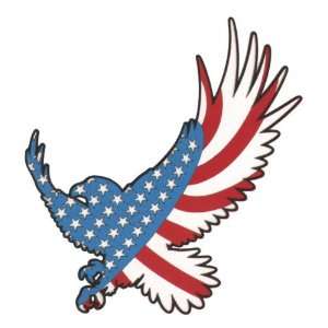  American Flag Eagle Lasier Die Cut