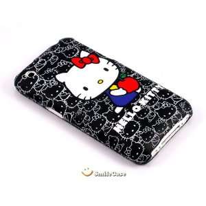  [SC] Hello Kitty Black Hard Plastic Full Cover Case for 