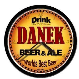  DANEK beer ale wall clock 