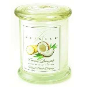 Kringle Candle Company Medium Apothecary Jar   Coconut Pineapple