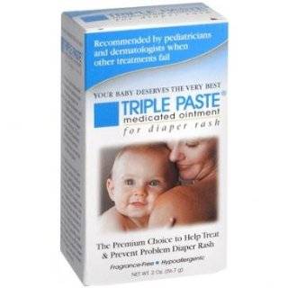  Triple Paste Medicated Ointment for Diaper Rash, 16 Ounce 