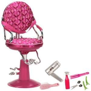    Our Generation Lilac Salon Chair For 18 Dolls Toys & Games