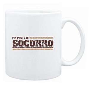  New  Property Of Socorro Retro  Mug Name