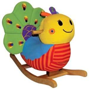    Charm Company Peacock Rocker with Musical Sound Toys & Games