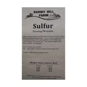  Rabit Hill Dusting/Wettable Sulfur 15 lb. Patio, Lawn 