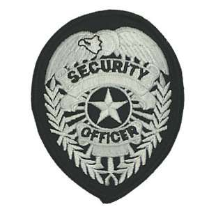 Security Officer Emblem (Black and White)