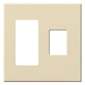   2RC BE Vareo Wallplate 2Gng Recept/ Cont Beige Beige