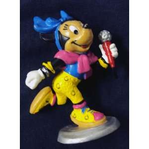   Vintage Minnie Mouse Rock Star PVC Figure by Bully #4 