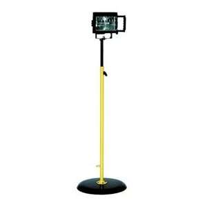  Portable Utility Pedestal Light Quartz Halogen   1 Lamp 