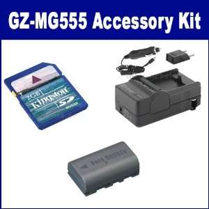  JVC Everio GZ MG555 Camcorder Accessory Kit includes SDM 