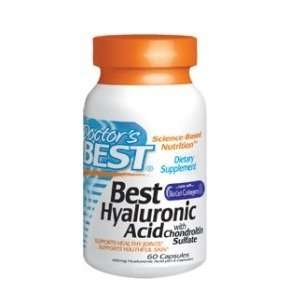  Doctors Best Hyaluronic Acid w/ Chondroitin Sulfate 60C 