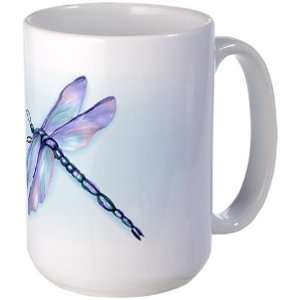  Dragonfly Natures Jewel Art Large Mug by  