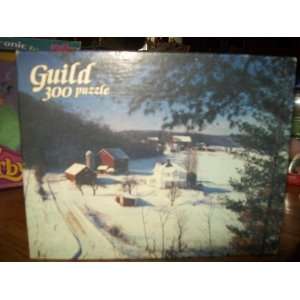  Guild 300 Pc. Puzzle Snowscape Toys & Games