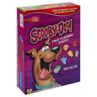 Fruit Shapes Fruit Flavored Snacks, Scooby Doo, 10 Count Pouches (Pack 