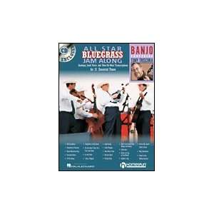  All Star Bluegrass Jam Along for Banjo   w/CD Musical 