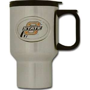  Oklahoma State Cowboys Stainless Steel Travel Mug Sports 