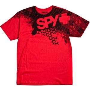  Spy Optic Carbon T Shirt   X Large/Red Automotive