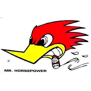   Clay Smith  Mr Horsepower  Racing Flag Decals * Very Big Automotive
