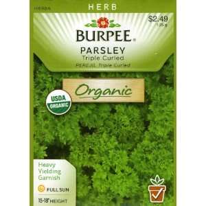  Burpee 68461 Organic Herb Parsley, Triple Curled Seed 