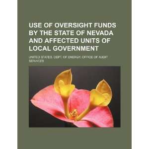  funds by the state of Nevada and affected units of local government 