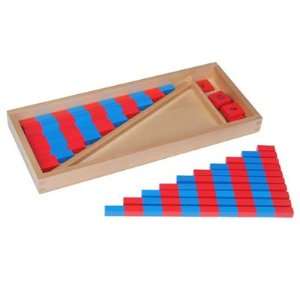   Montessori Small Number Numerical Rods with Number Tiles Toys & Games