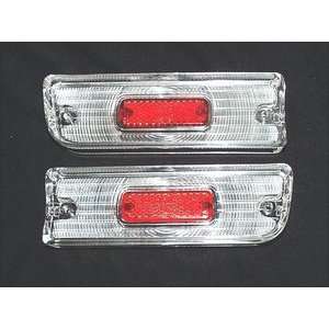 64 CHEVELLE BACK UP LIGHT LENS WITH RED REFLECTOR