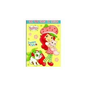   Shortcake Big Fun Book To Color ~ Sweet Pals (96 Pages) Toys & Games