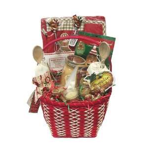   Baking Gingerbread Themed Christmas Gift Basket