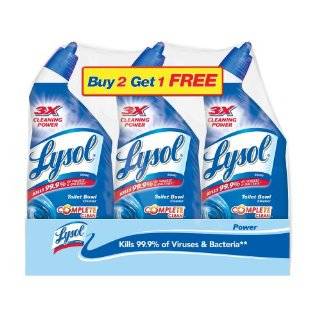 Lysol Toilet Bowl Cleaner, 24 Ounce, 3 Count
