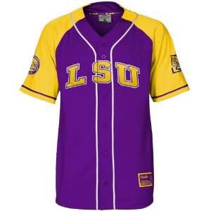    LSU Tigers Purple Grand Slam Baseball Jersey