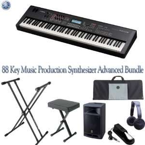  Yamaha 88 Key Music Production Synthesizer Advanced Bundle 