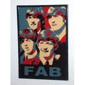  19X13 framed The Beatles FAB poster print Limited Edition 