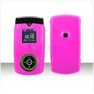 Solid Hot Pink Case Cover for Brand Samsung Beat SGH T539 