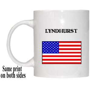  US Flag   Lyndhurst, New Jersey (NJ) Mug 