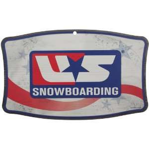  U.S. Snowboarding 11 x 17 Wood Sign