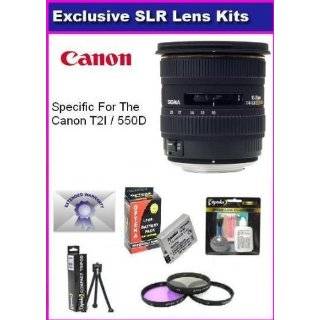 Sigma 10 20mm f/4 5.6 EX DC HSM Lens for Canon EOS Rebel T2I 550D 