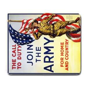  join the army call to duty Mousepad Mouse Pad Mouse Mat 