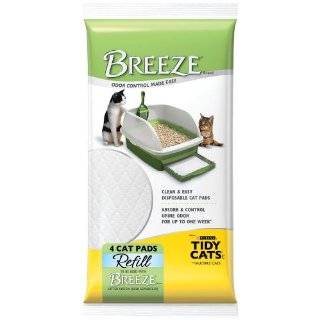 Tidy Cats Breeze Litter Pad Refill, 4 Count Cat Pads (Pack of 10)