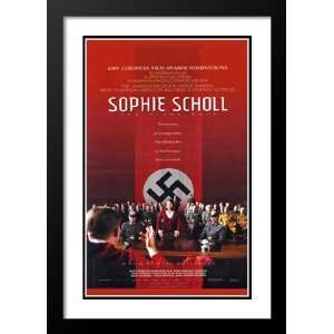  Sophie Scholl   Die letzten 32x45 Framed and Double Matted 