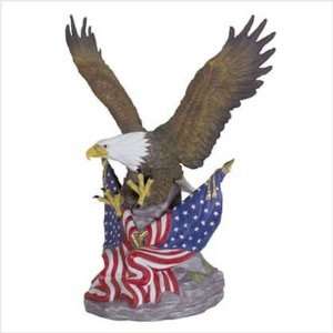  Patriotic Eagle Figurine