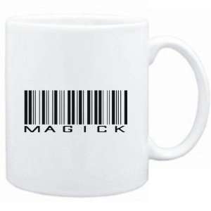  Mug White  Magick   Barcode Religions